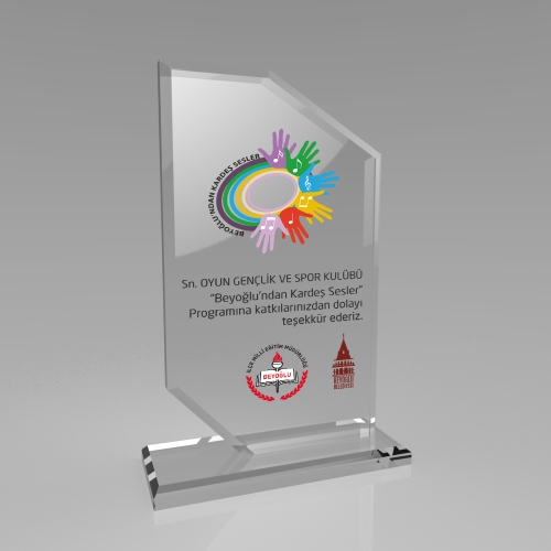 KRİSTAL PLAKET