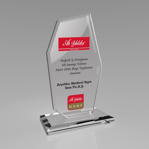 KRİSTAL PLAKET