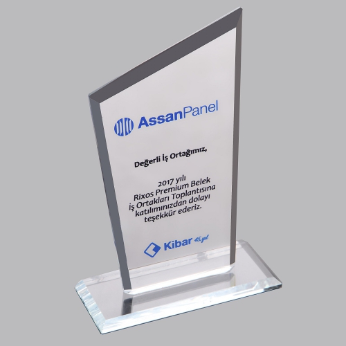 KRİSTAL PLAKET