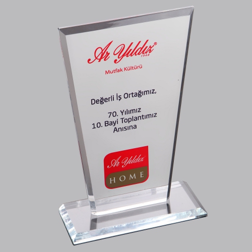KRİSTAL PLAKET