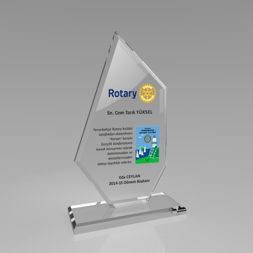 KRİSTAL PLAKET