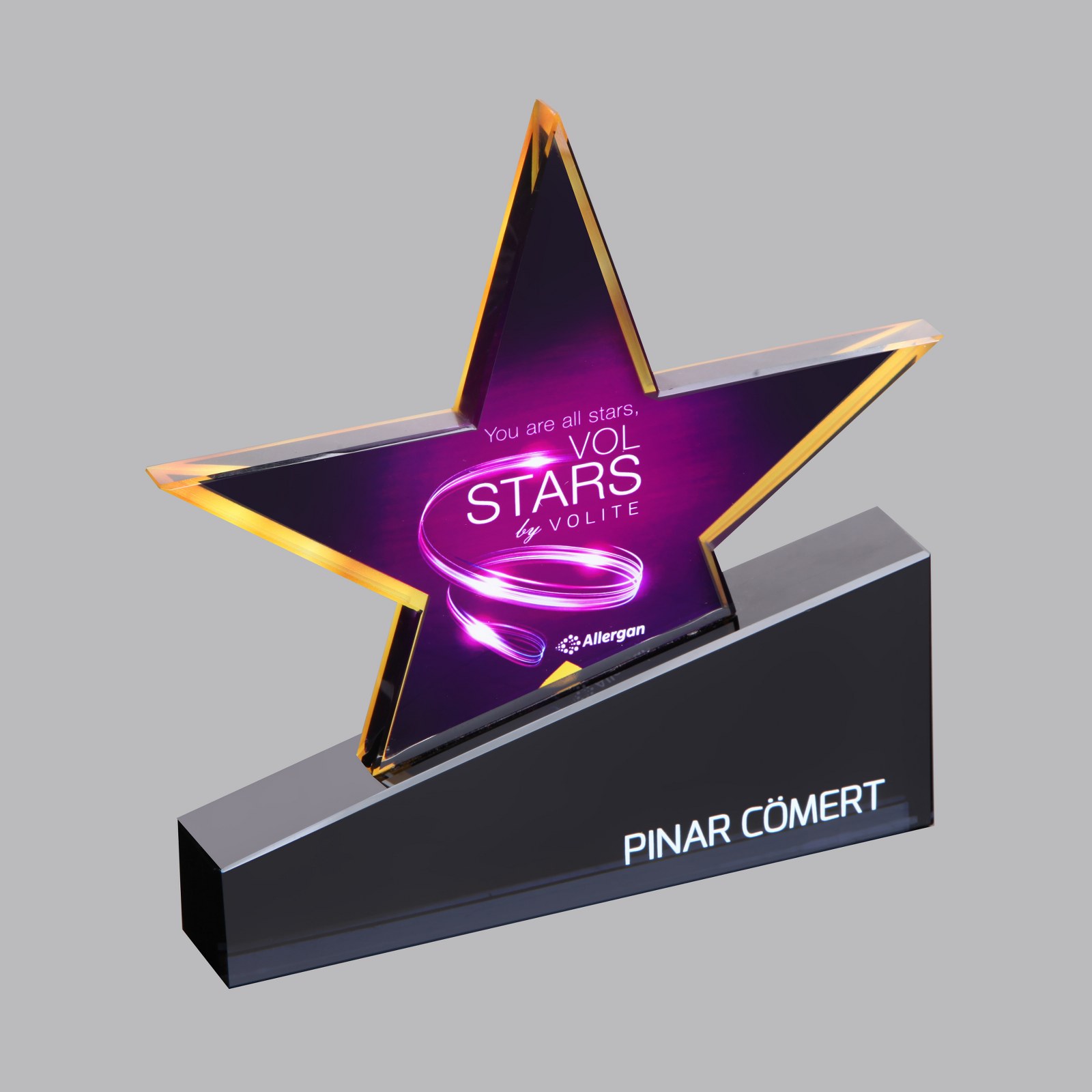 KRİSTAL PLAKET