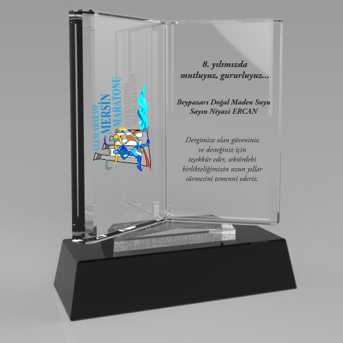 KRİSTAL PLAKET