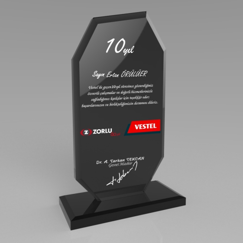 KRİSTAL PLAKET