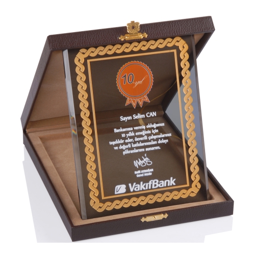 KRİSTAL VİP PLAKET