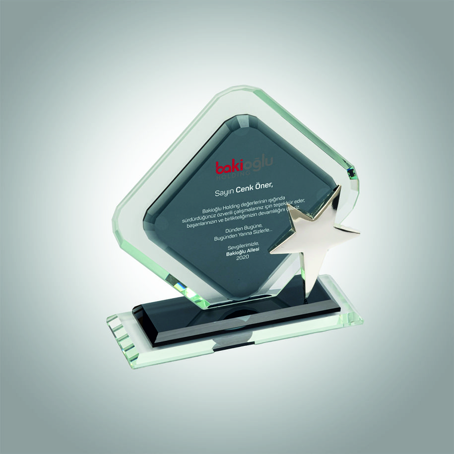 KRİSTAL VİP PLAKET