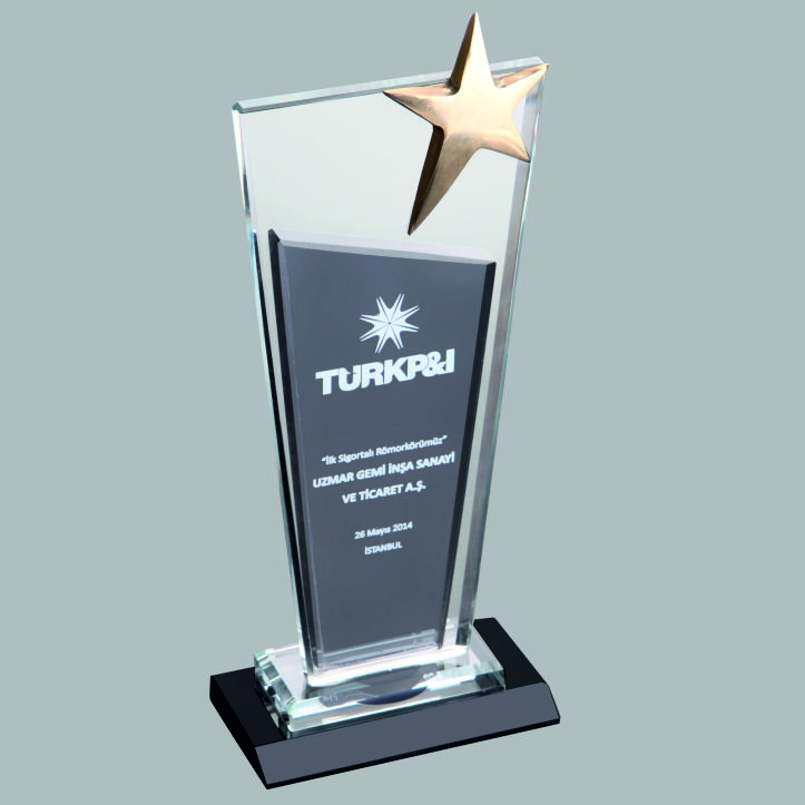 KRİSTAL VİP PLAKET