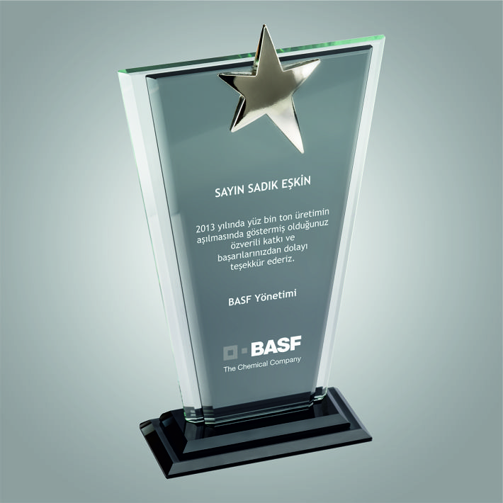 KRİSTAL VİP PLAKET