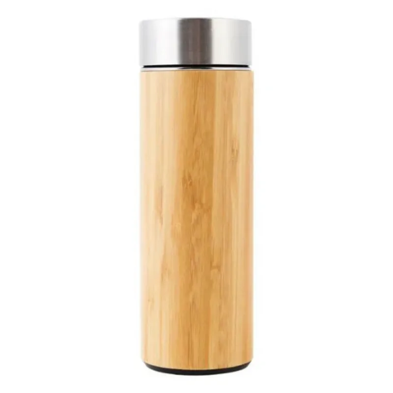 EccoTech 350 ML Ekolojik Bambu Çelik Dizayn Termos