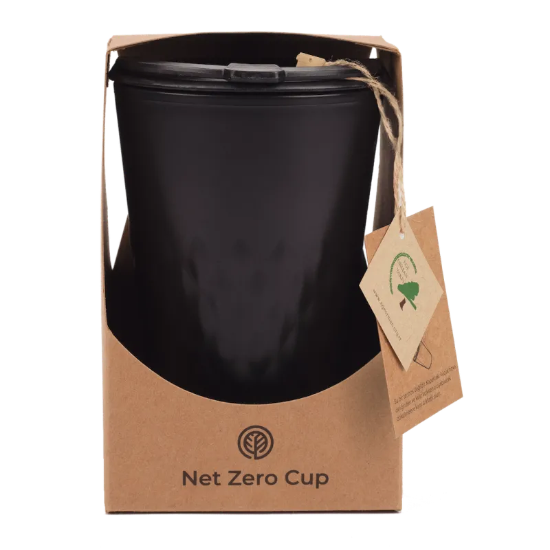 Siyah Renk Net Zero Cup