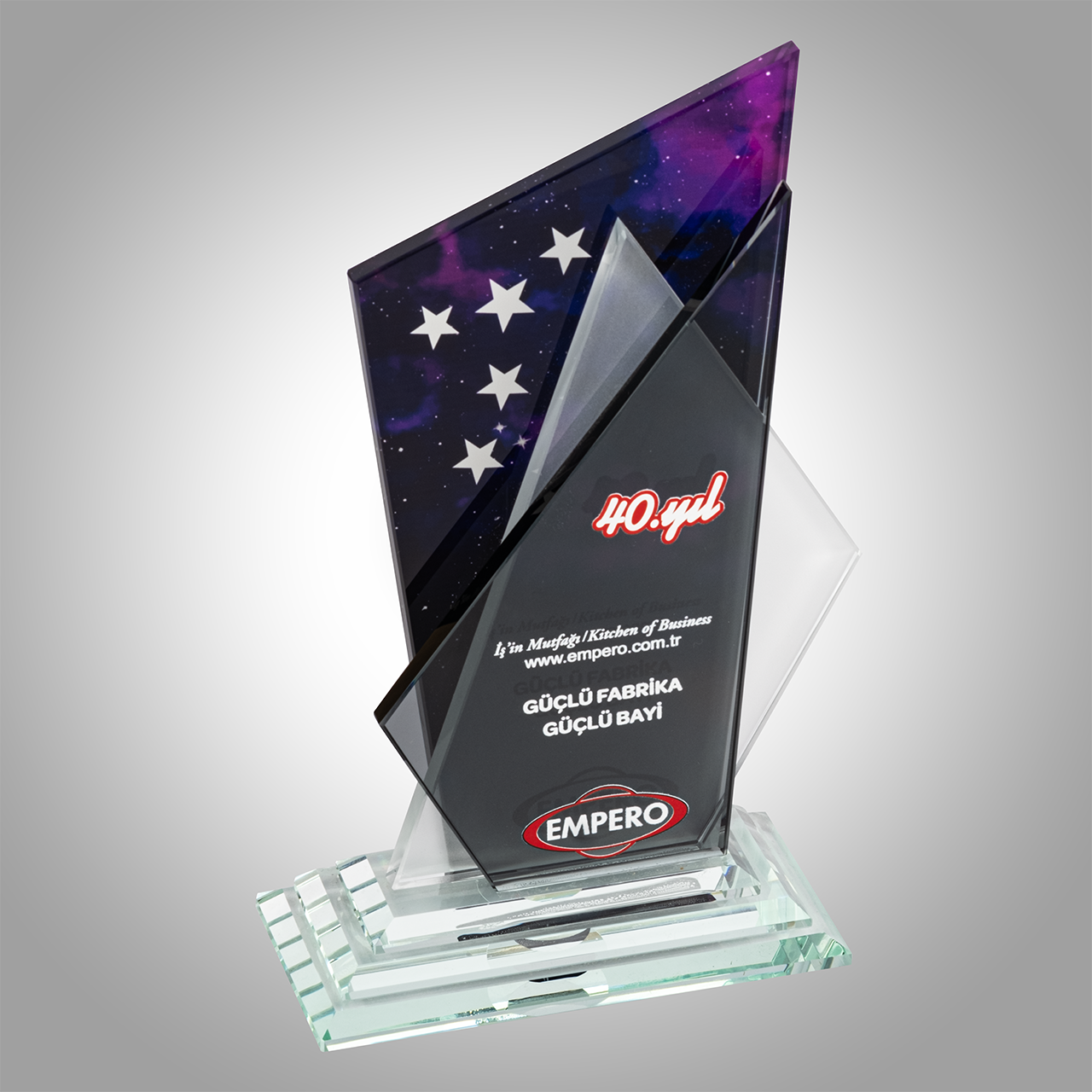 KRİSTAL VİP PLAKET