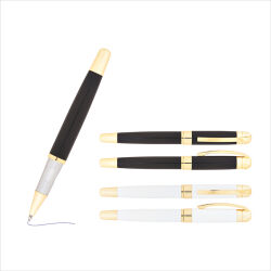 Beyaz Metal Roller Kalem