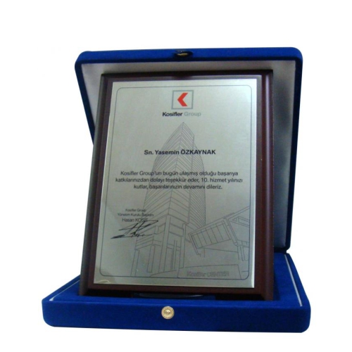 AHŞAP PLAKET