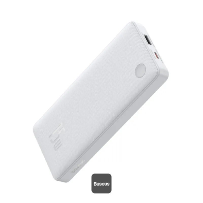 Baseus Airpow Lite Power 10.000mAh 15W Powerbank-Beyaz