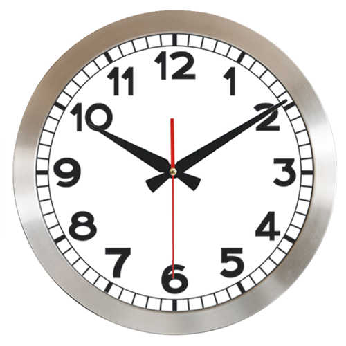 Metal Duvar Saati 25 cm
