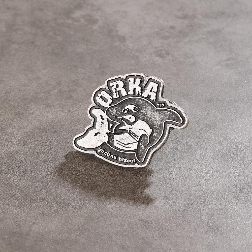 Metal Yaka Rozeti