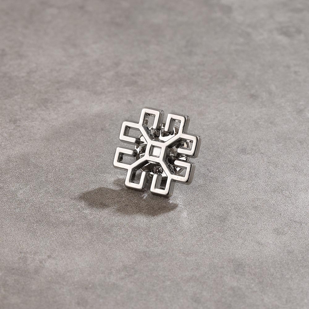 Metal Yaka Rozeti