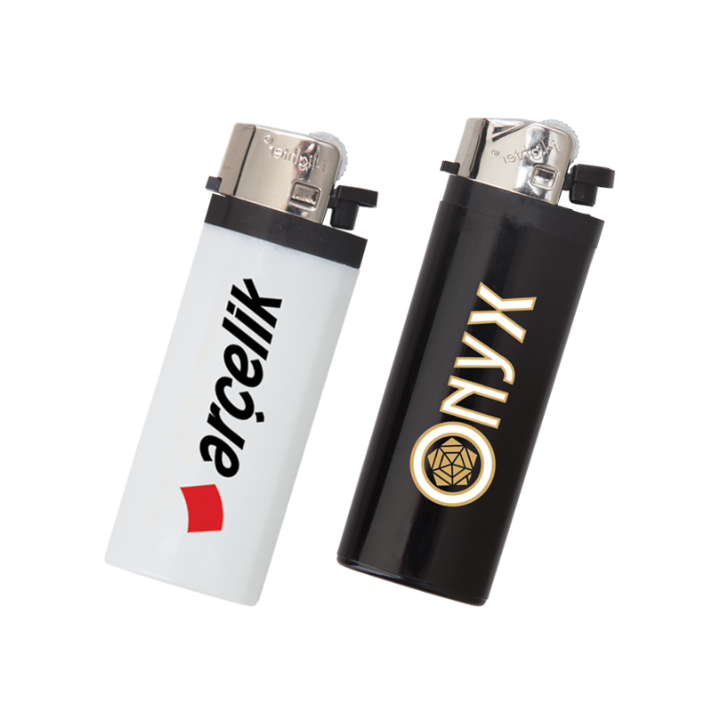 Beyaz I-Lighter Mi̇Di̇ Taşlı Si̇Boplu Çakmak