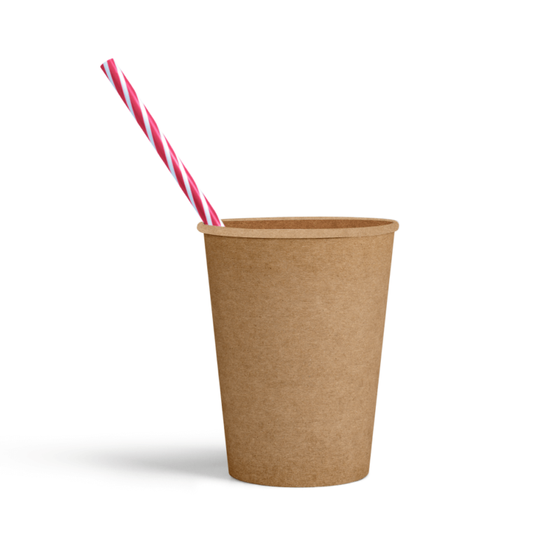 7412 – 7 oz Kraft Karton Bardak