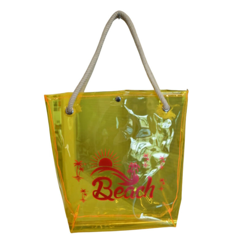 PVC Plaj Çantası 41 x 38 x 12 cm