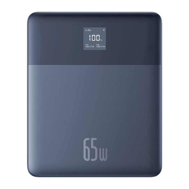 Baseus Blade2 Dizüstü Bilgisayar Notebook için 65W 12.000 mAh Dijital Ekranlı PD Powerbank,