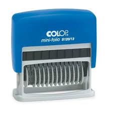 Colop S 120/13 Numaratör Kaşesi